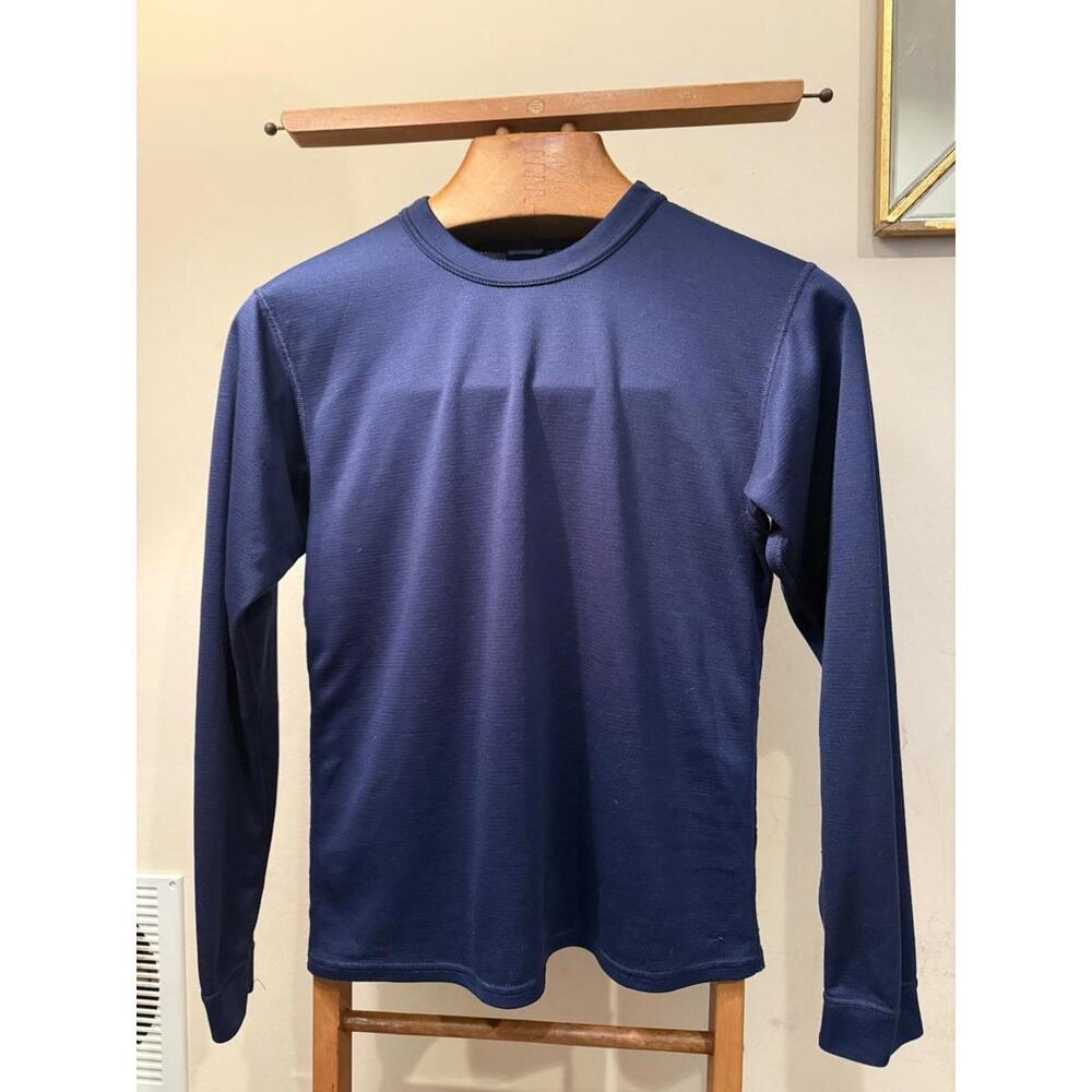 Patagonia Kids' Boys Capilene Midweight Crew Blue Size XL14